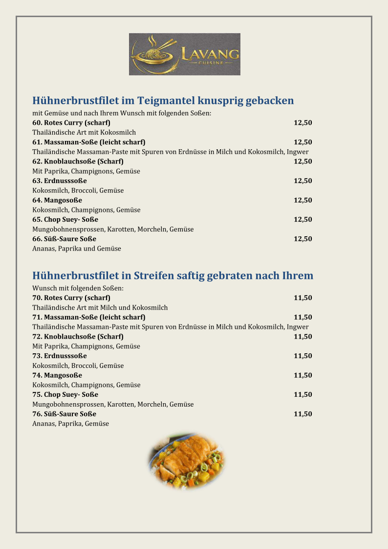 Speisekarte photo 2