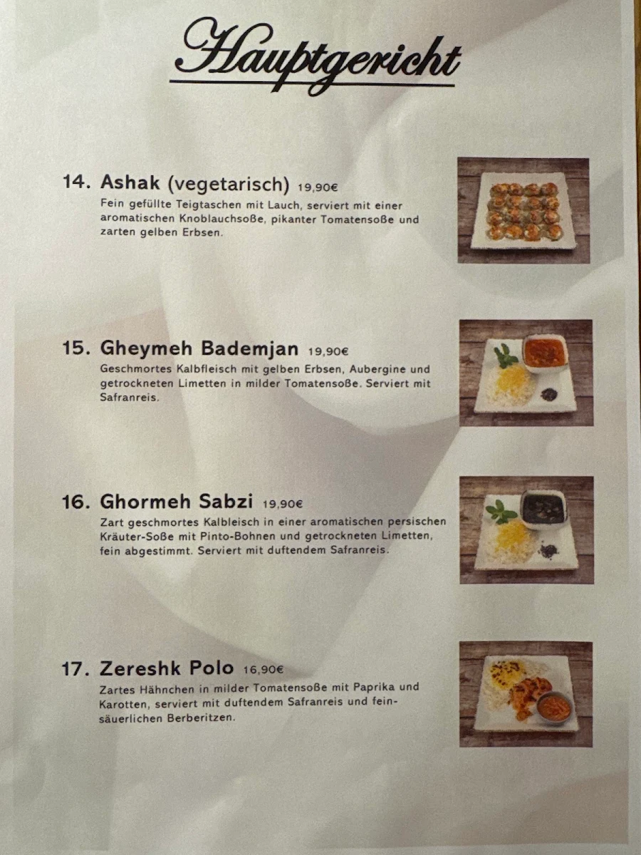 Speisekarte photo 5