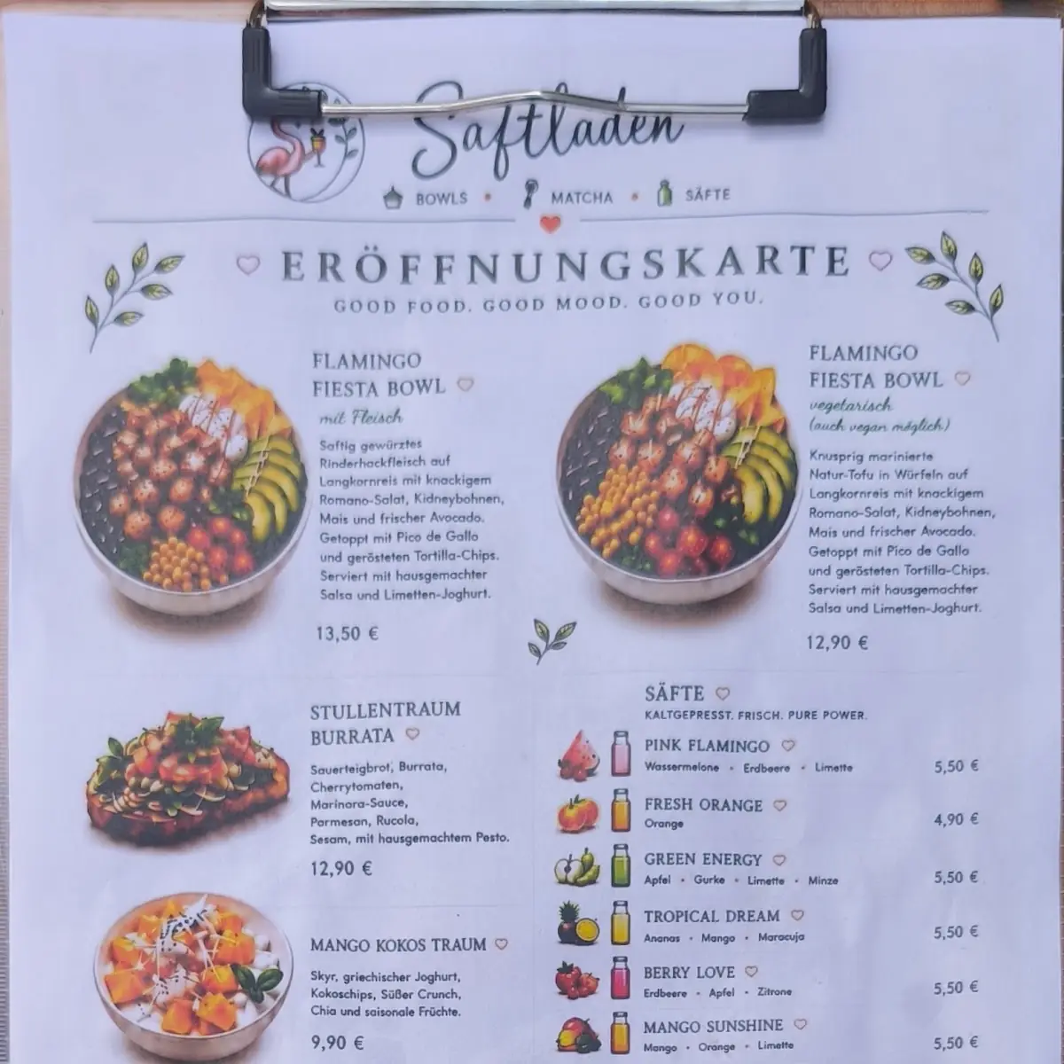 Speisekarte photo 1