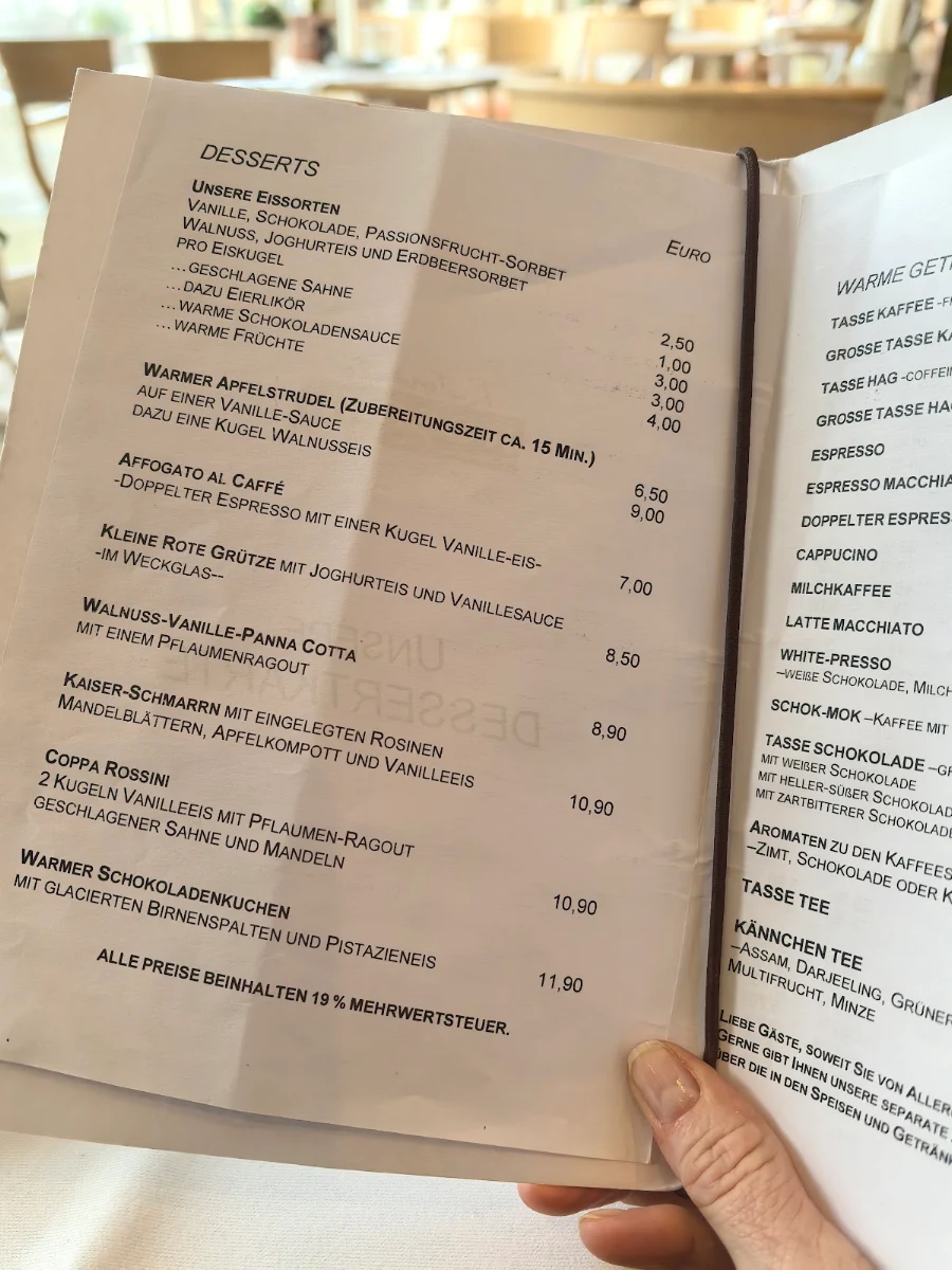 Speisekarte photo 1
