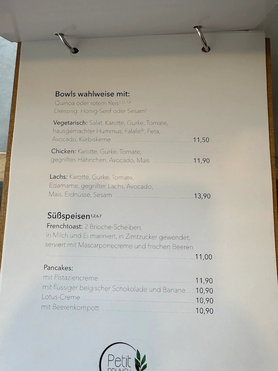 Speisekarte photo 3
