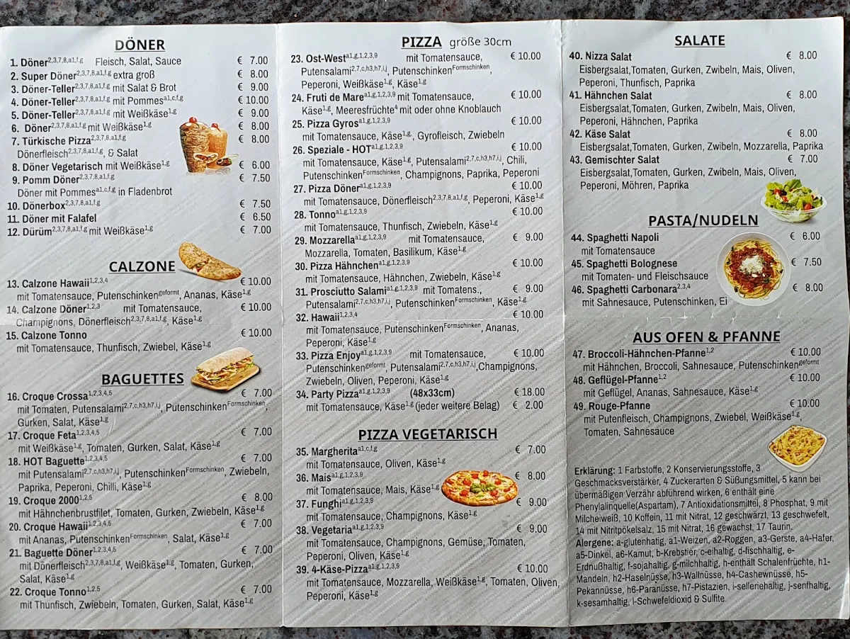 Speisekarte photo 2