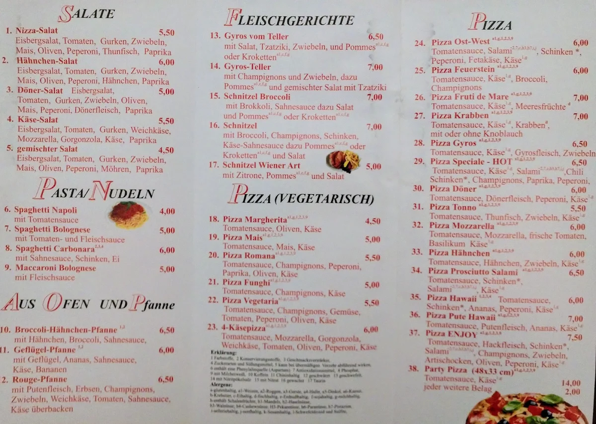 Speisekarte photo 8
