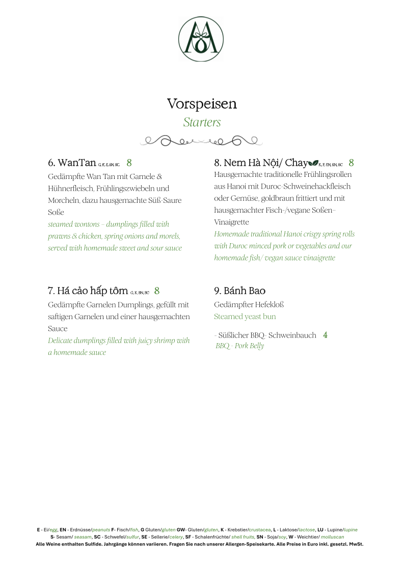 Speisekarte photo 5