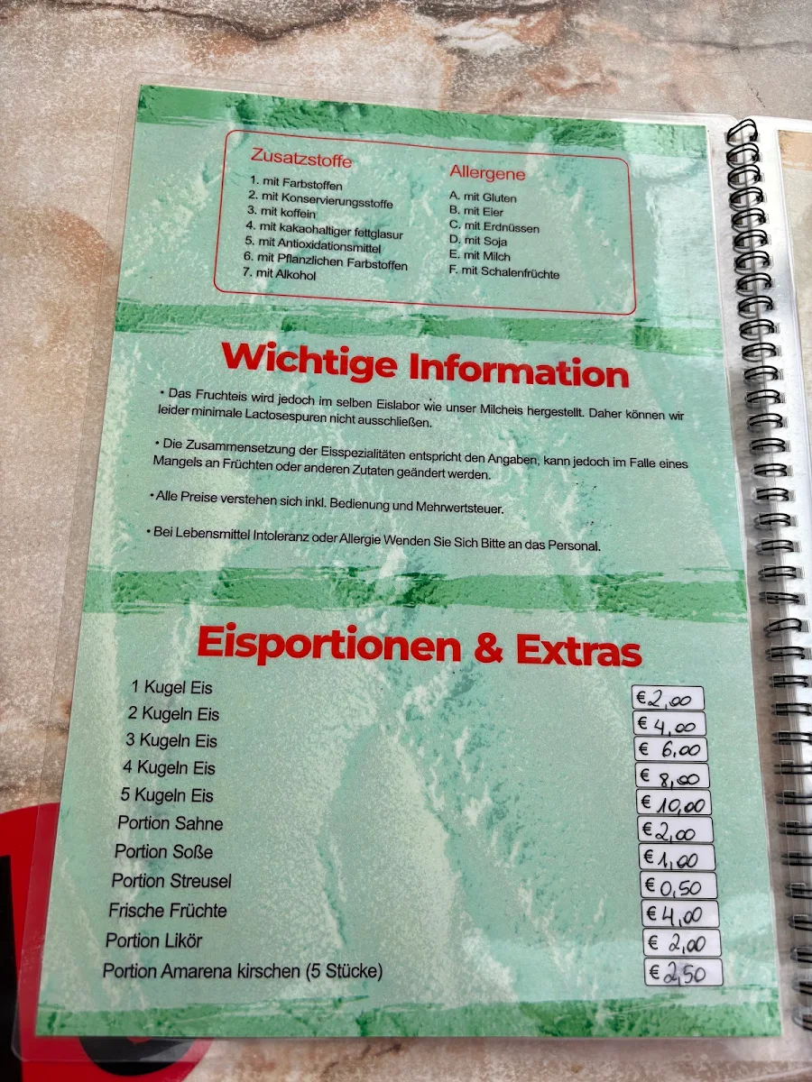 Speisekarte photo 2