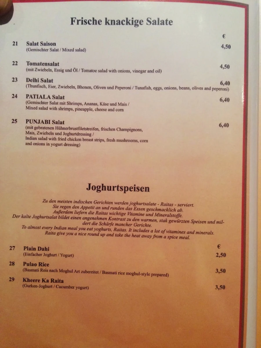 Speisekarte photo 4