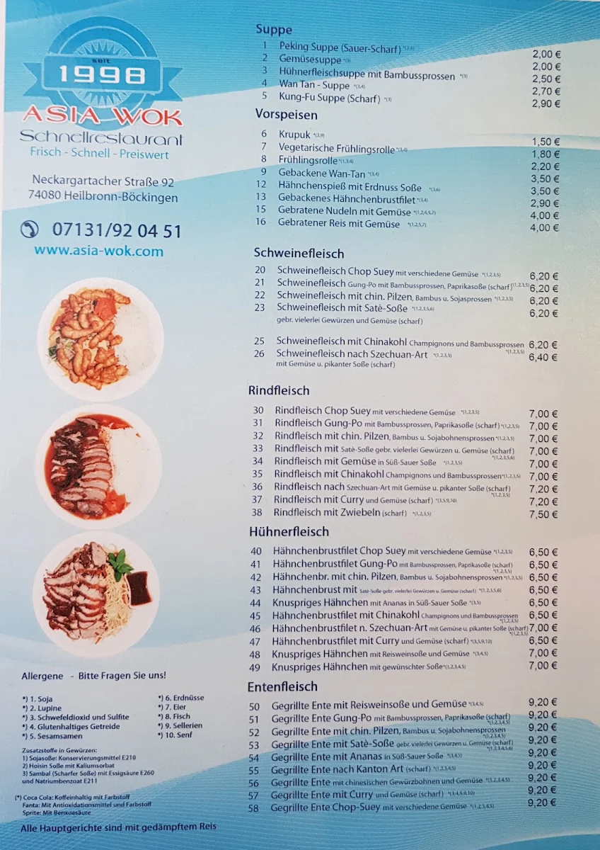 Speisekarte photo 2