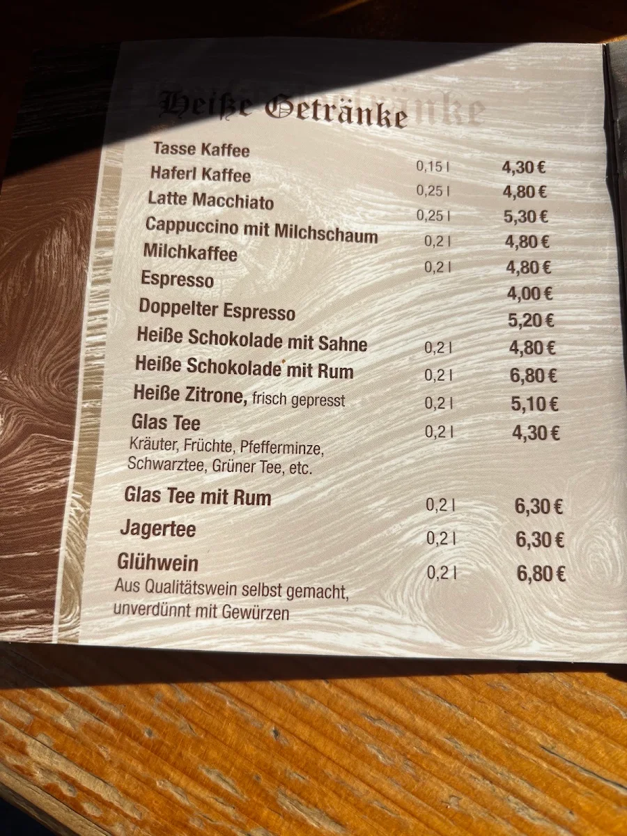 Speisekarte photo 4