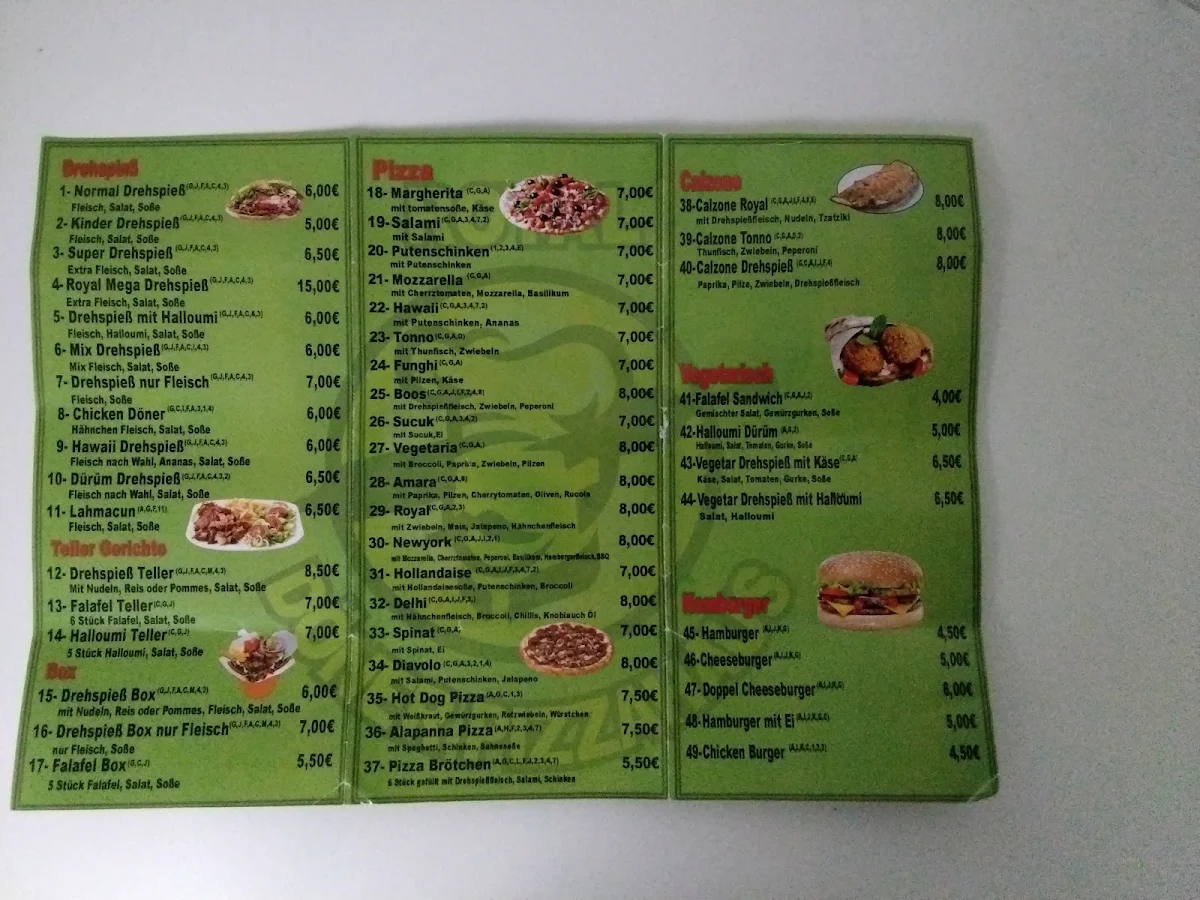 Speisekarte photo 1
