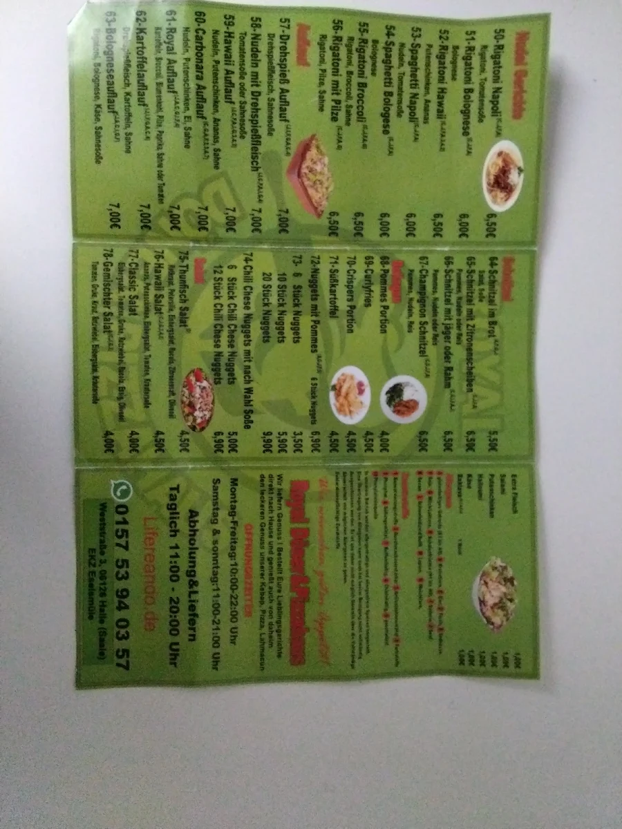 Speisekarte photo 2
