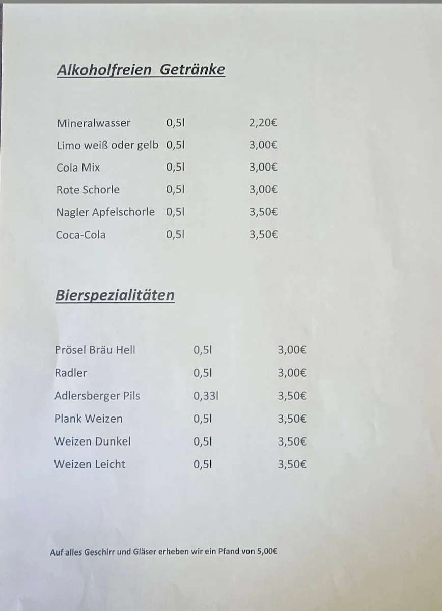 Speisekarte photo 2