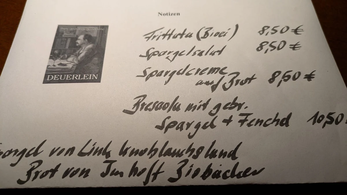 Speisekarte photo 1