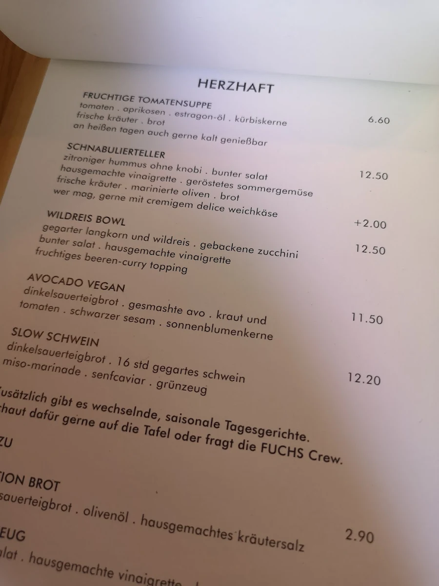 Speisekarte photo 4