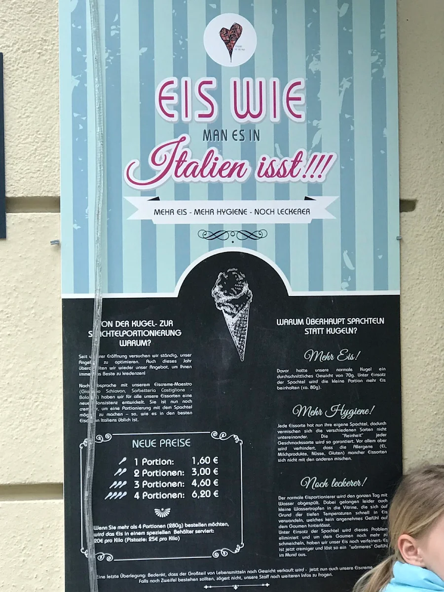 Speisekarte, Cuore di Vetro