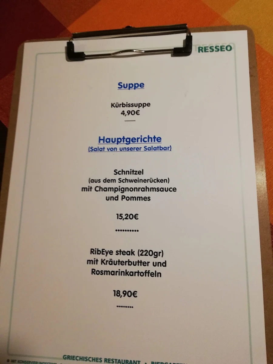 Speisekarte photo 2