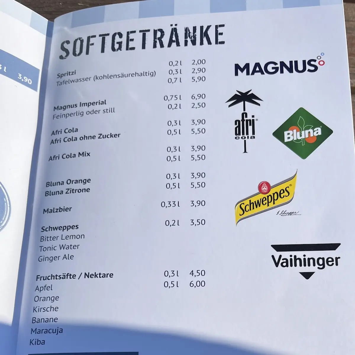 Speisekarte photo 6