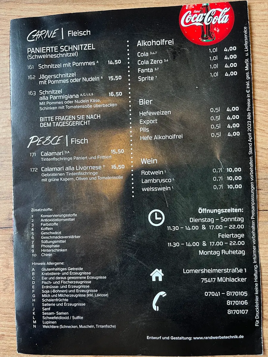 Speisekarte photo 7