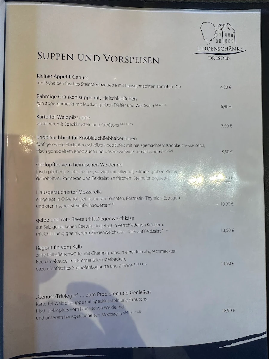 Speisekarte photo 1