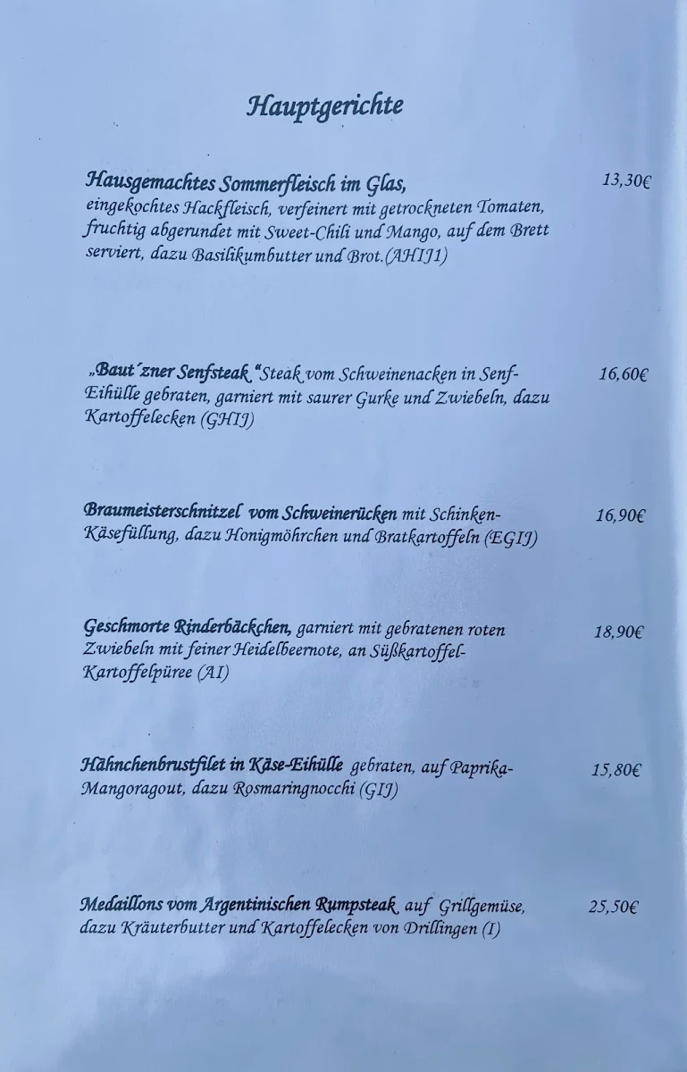 Speisekarte photo 8