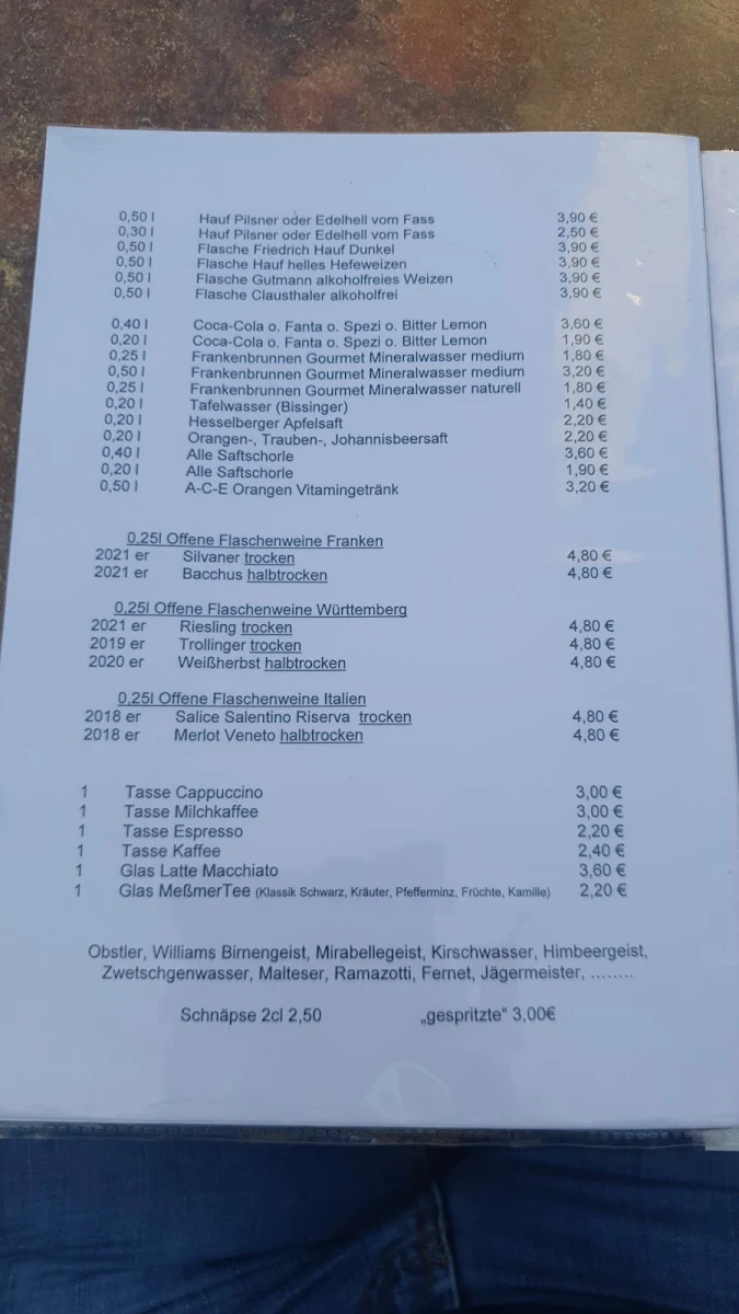 Speisekarte photo 2
