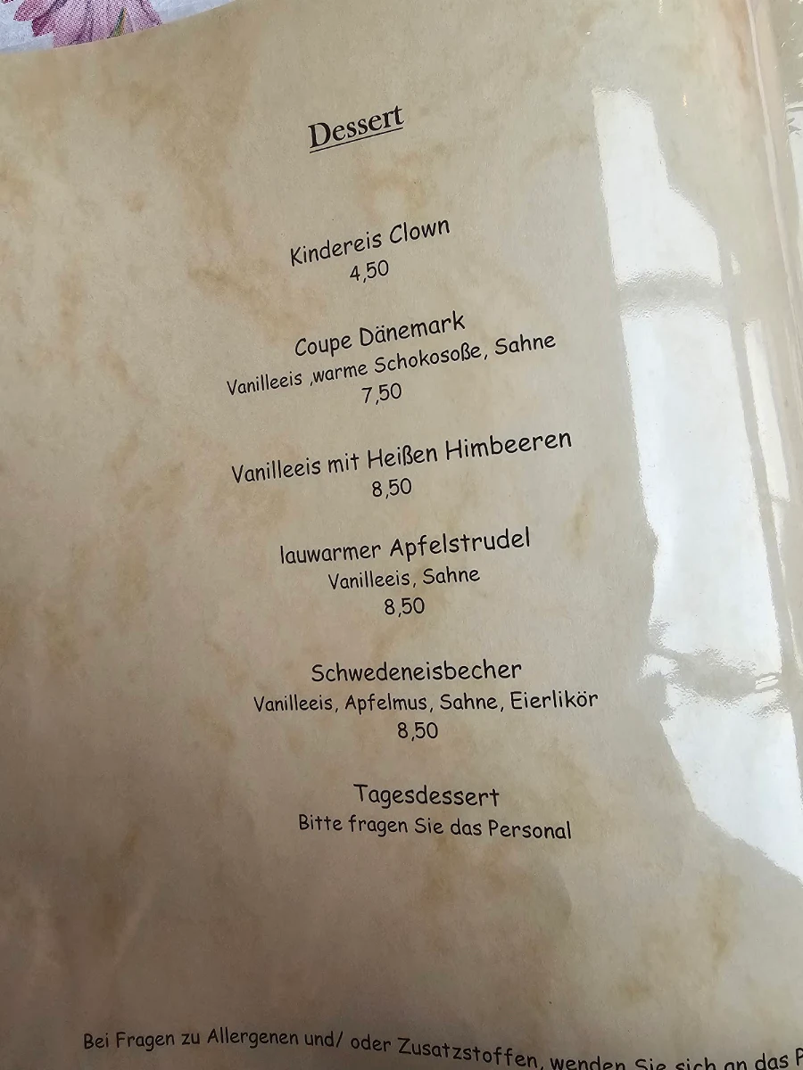 Speisekarte photo 8