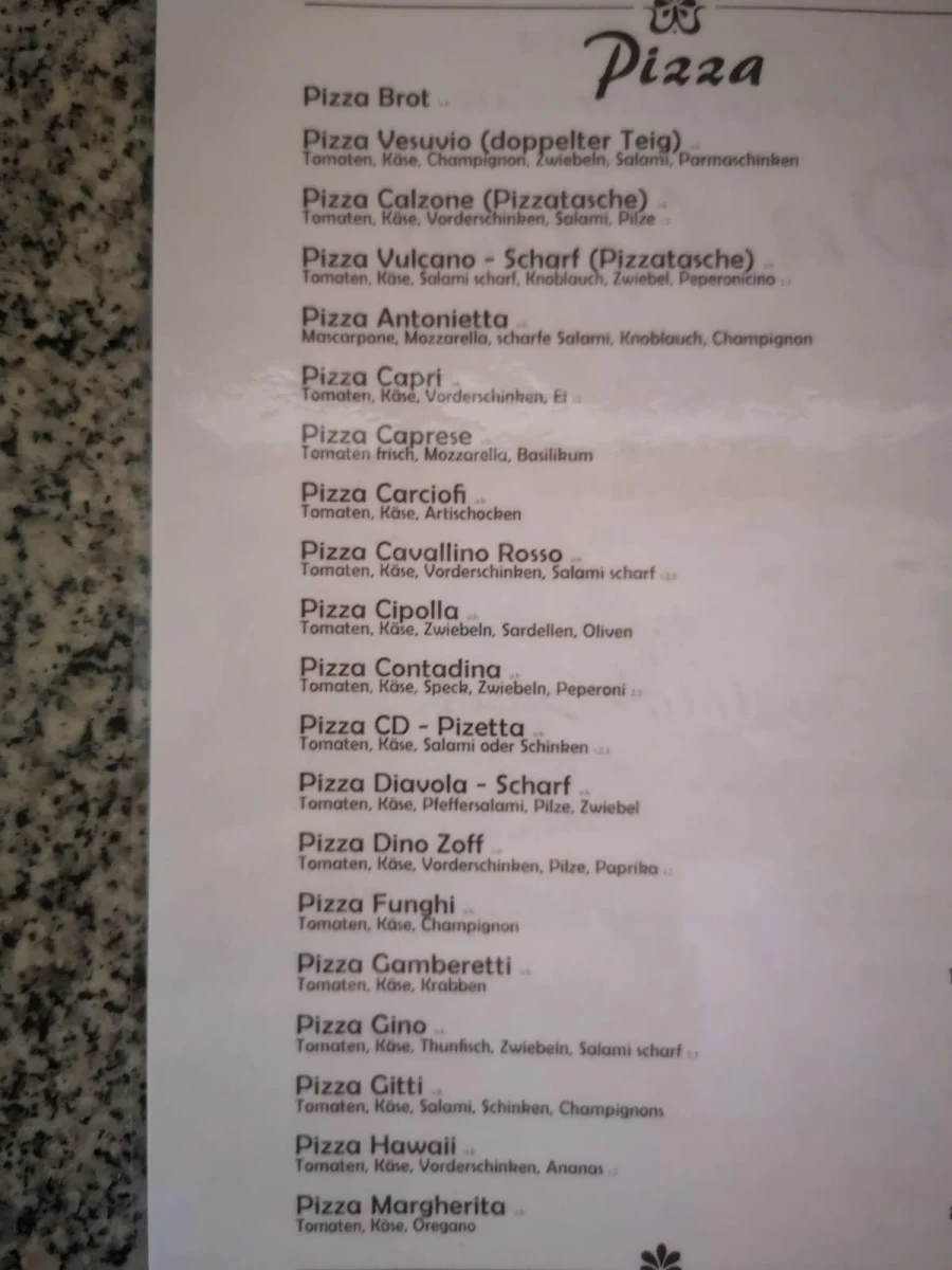 Speisekarte photo 2