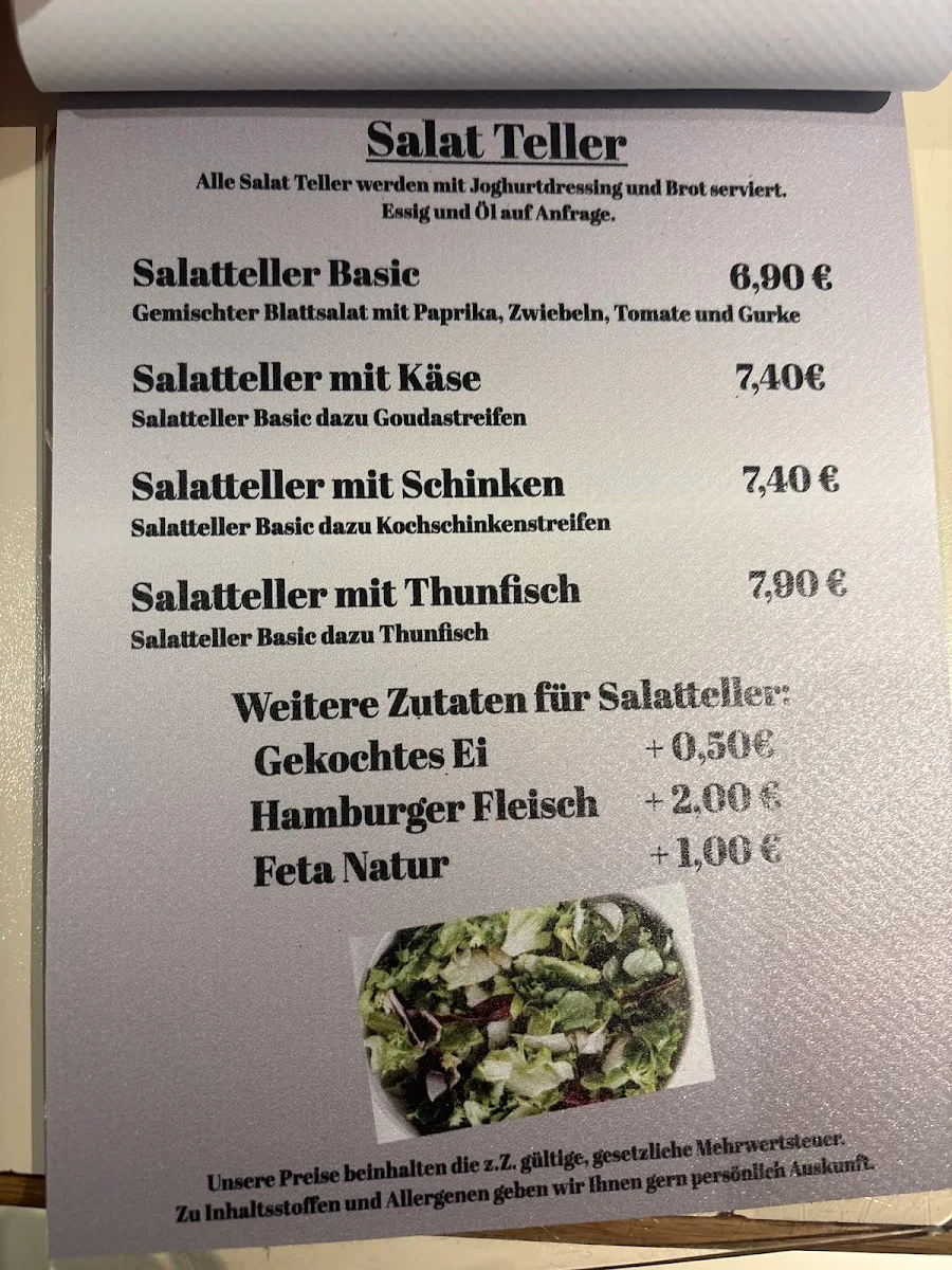 Speisekarte photo 1