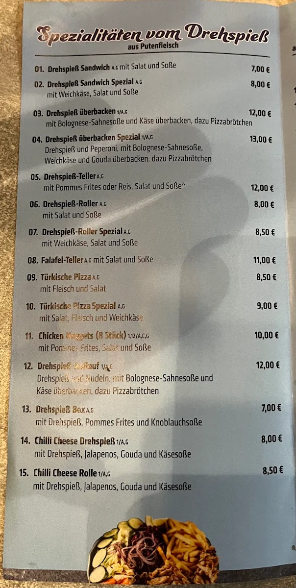 Speisekarte photo 3