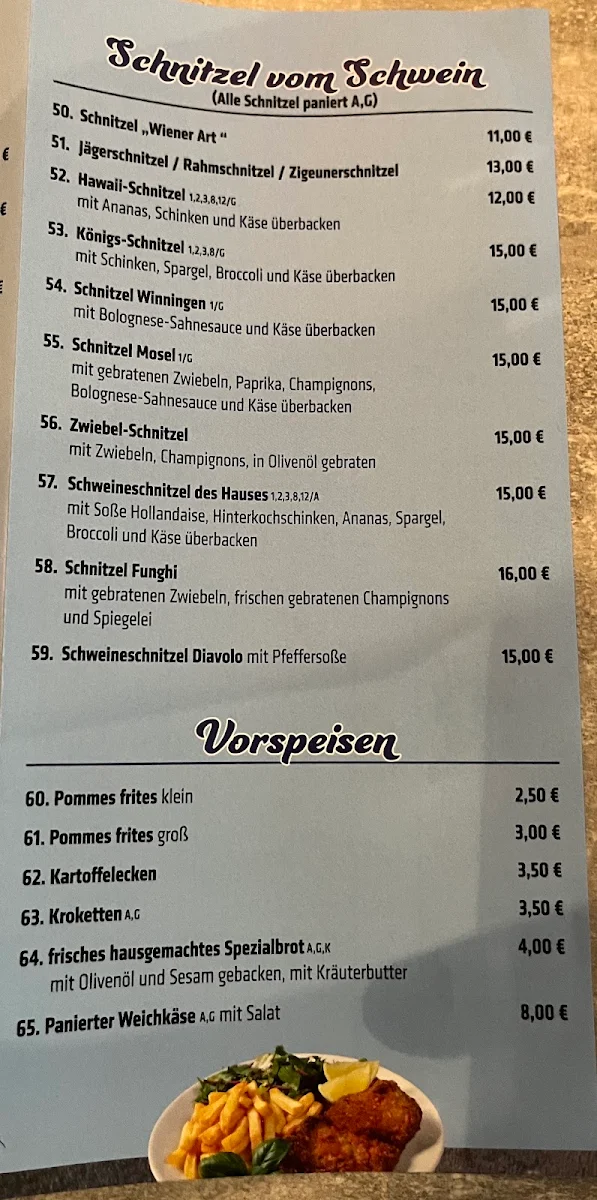 Speisekarte photo 5