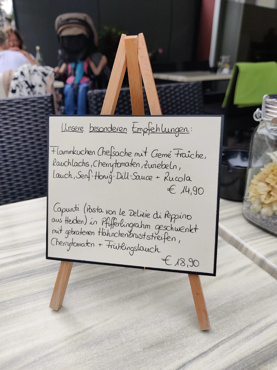 Speisekarte, Weinbar Küsschen