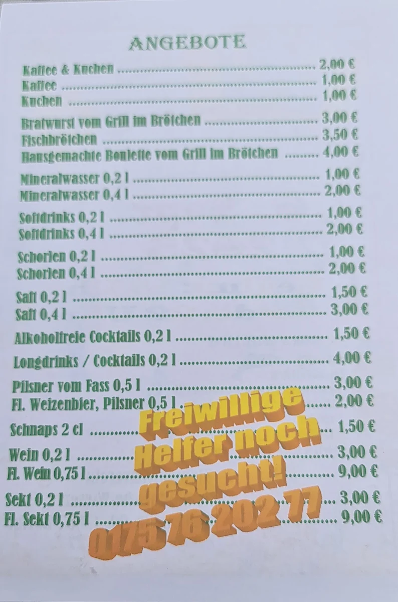Speisekarte photo 1