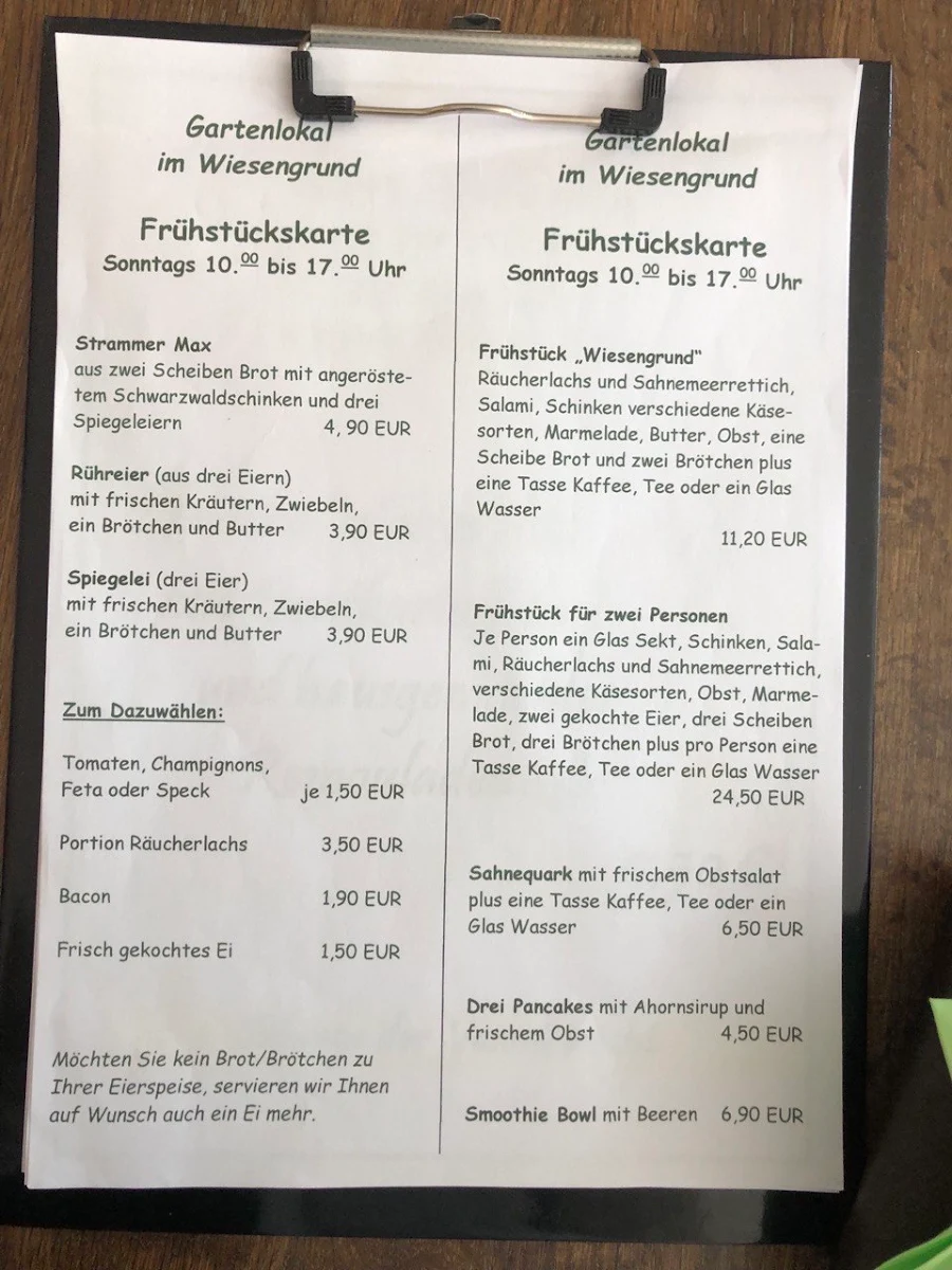 Speisekarte photo 3