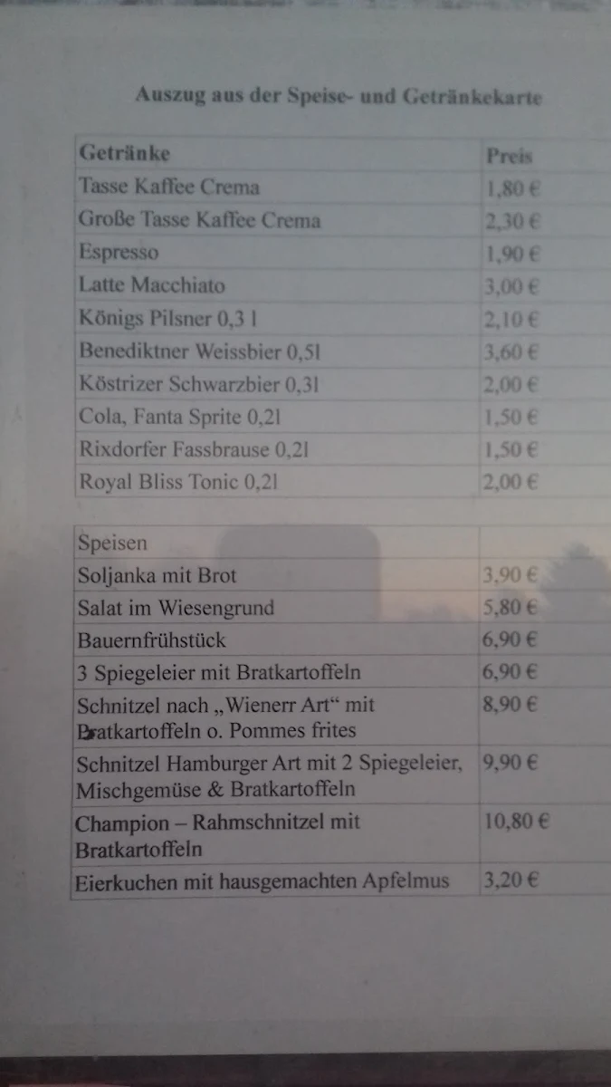 Speisekarte photo 7
