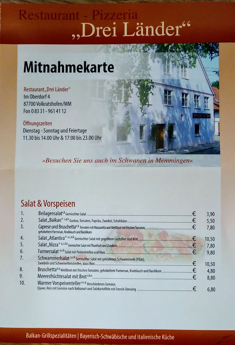 Speisekarte photo 2