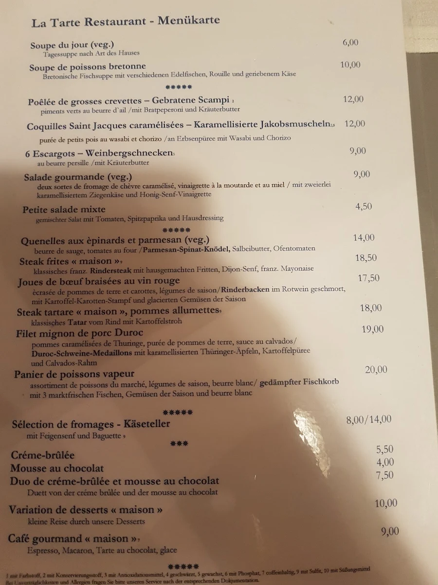 Speisekarte photo 4