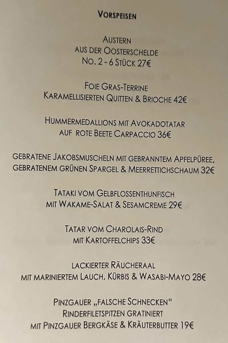 Speisekarte photo 6