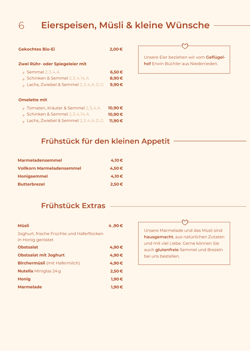 Speisekarte photo 4
