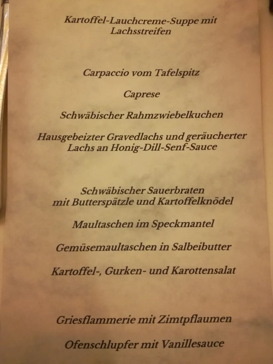 Speisekarte photo 2