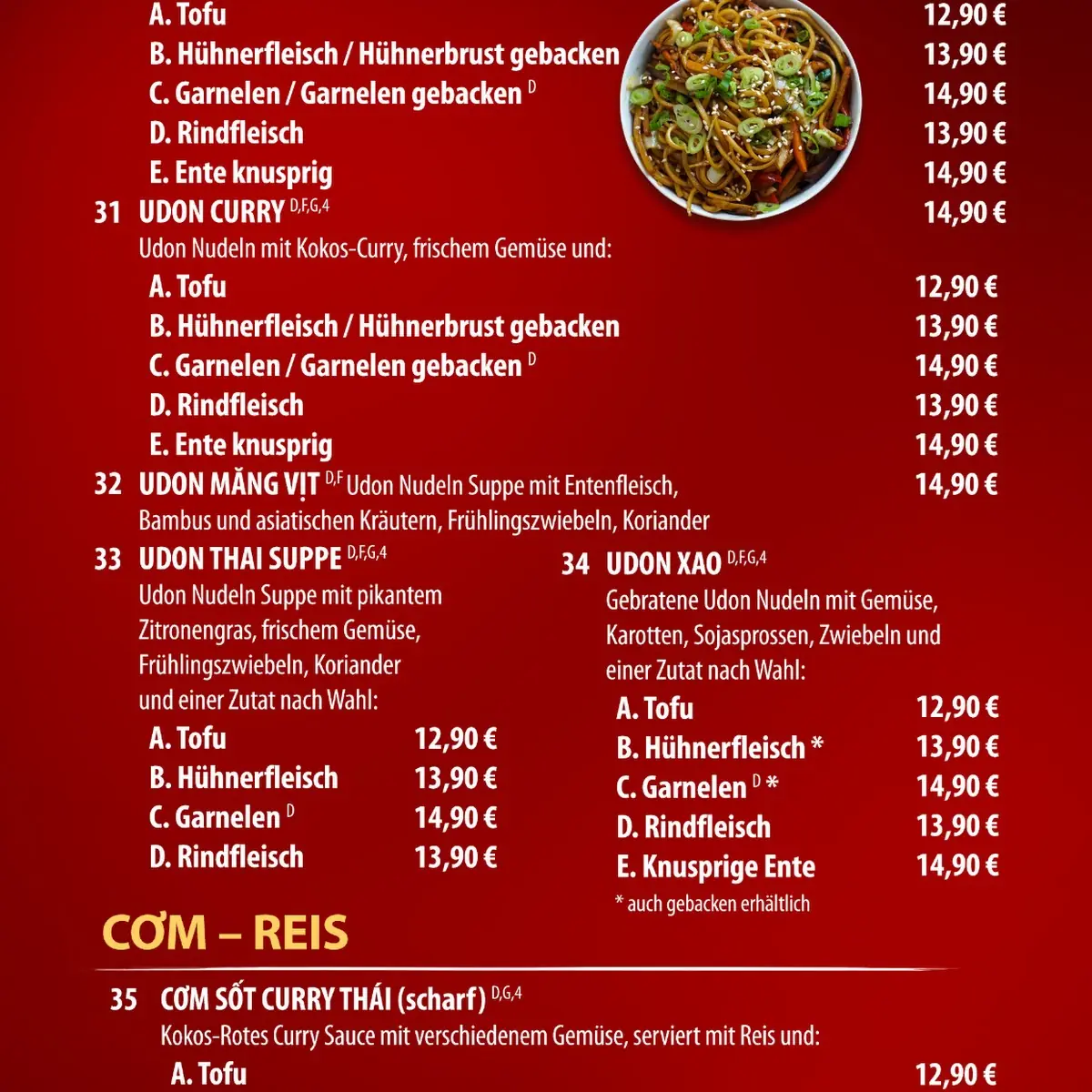 Speisekarte photo 2