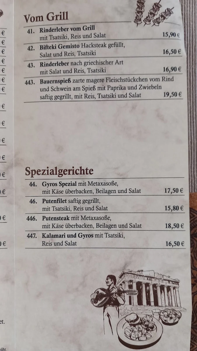 Speisekarte photo 2