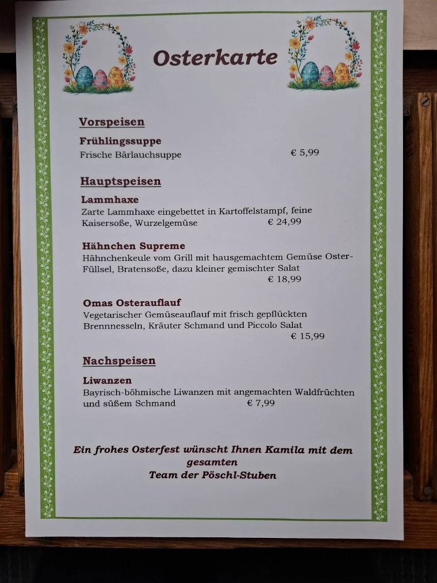 Speisekarte photo 1
