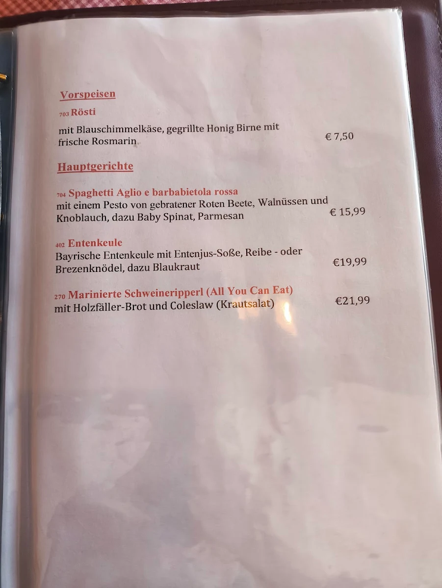 Speisekarte photo 10
