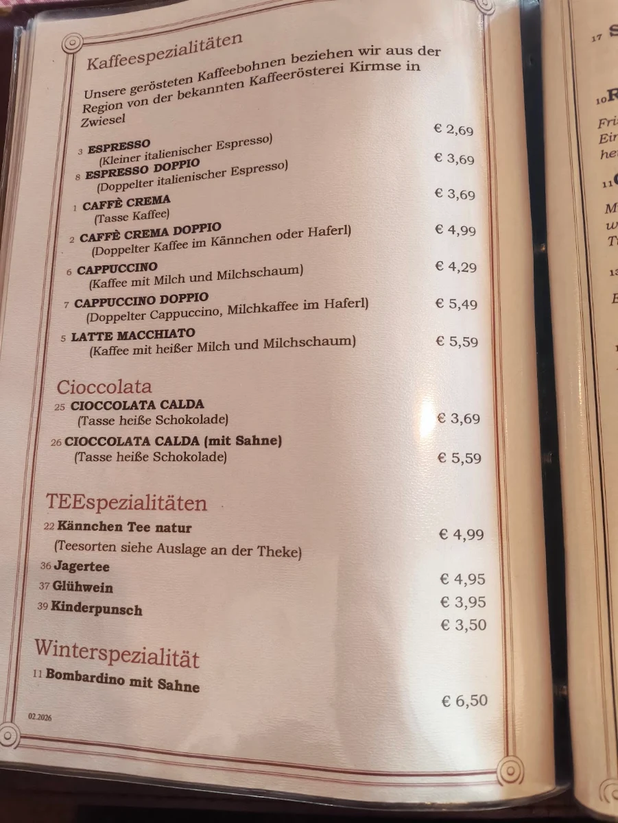 Speisekarte photo 7