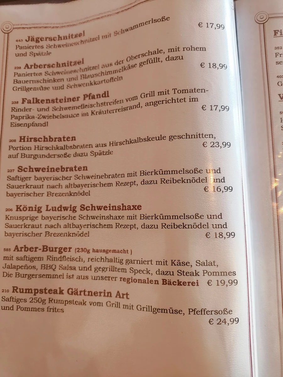 Speisekarte photo 9