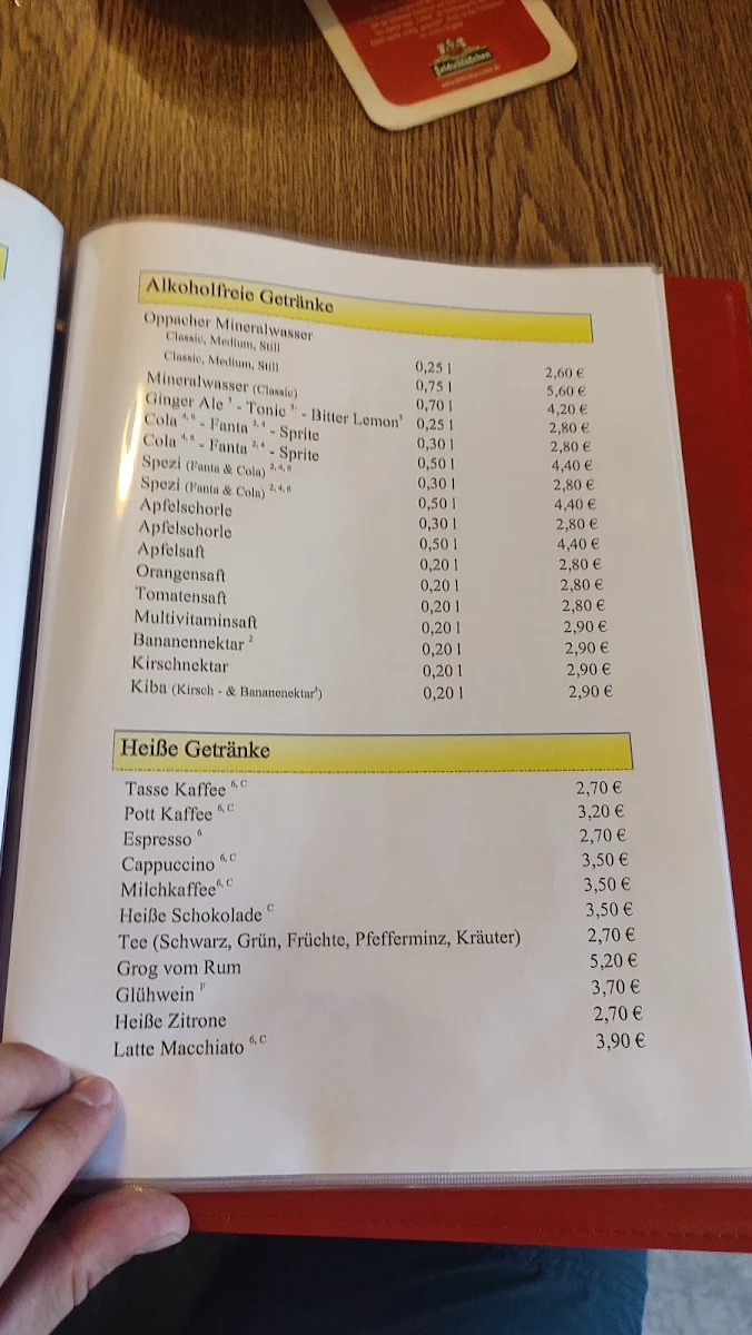 Speisekarte photo 2