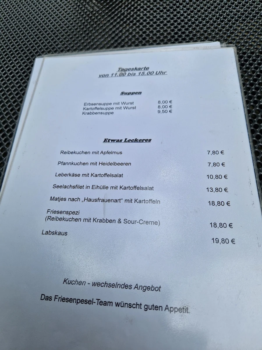 Speisekarte photo 2