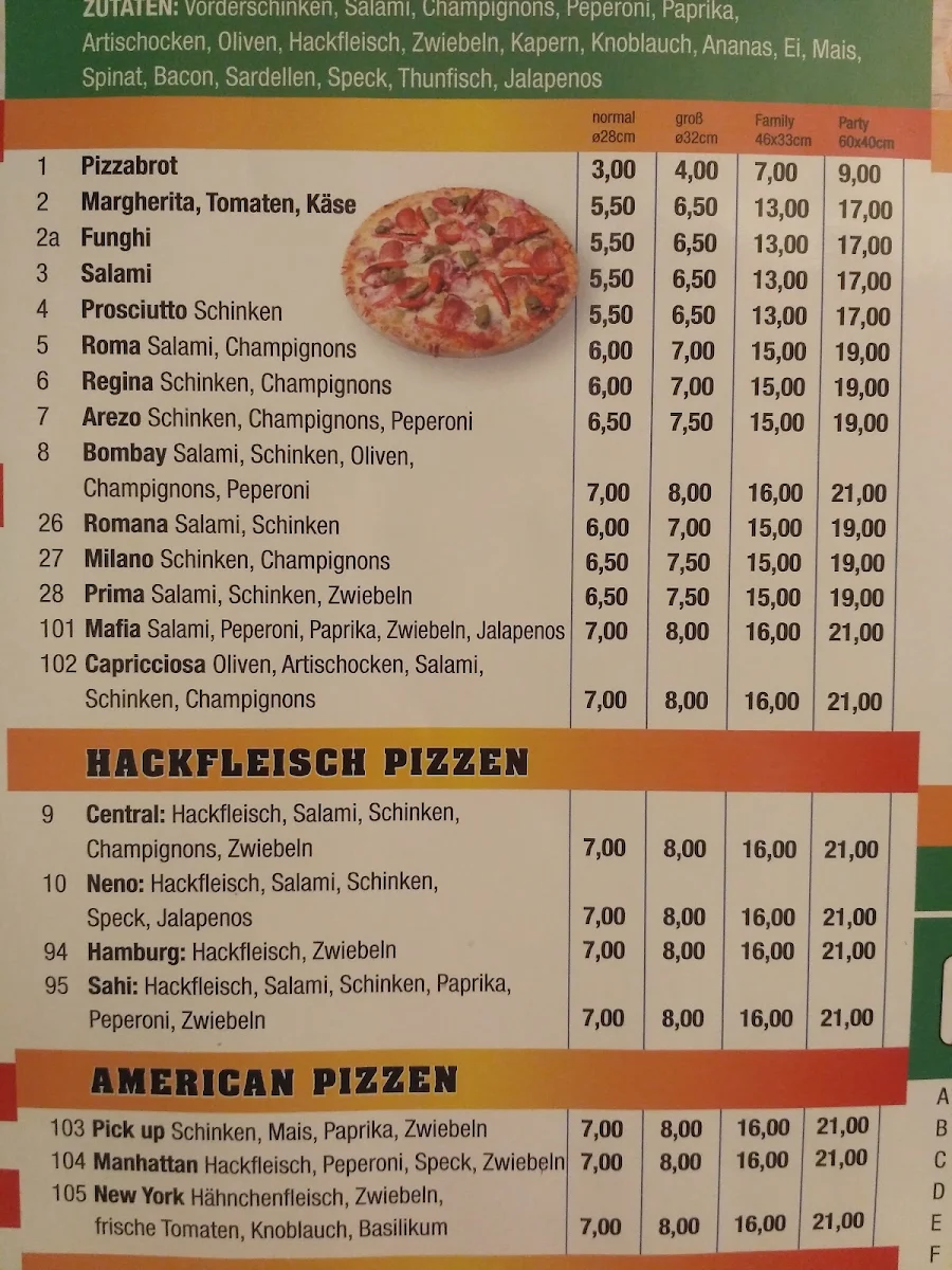 Speisekarte photo 5