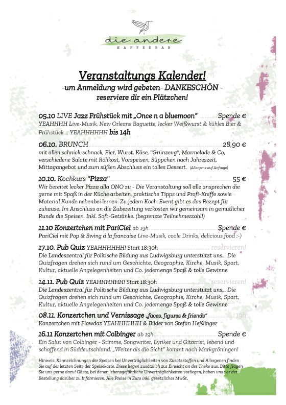 Speisekarte photo 10