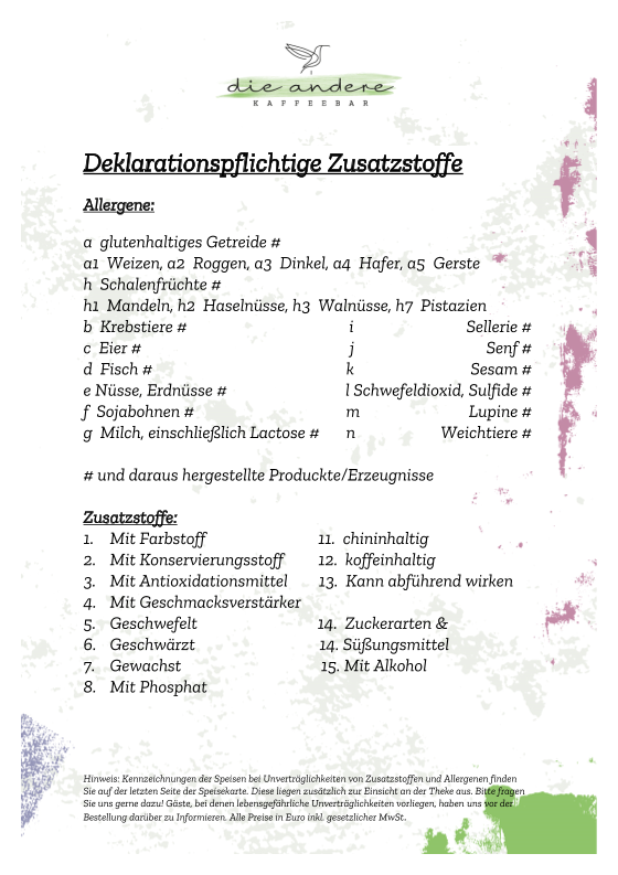 Speisekarte photo 2