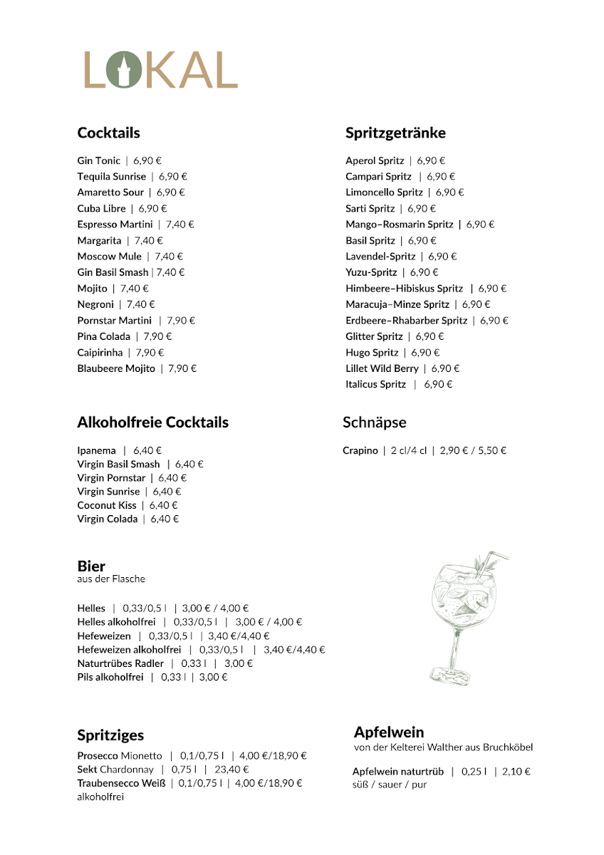 Speisekarte photo 1